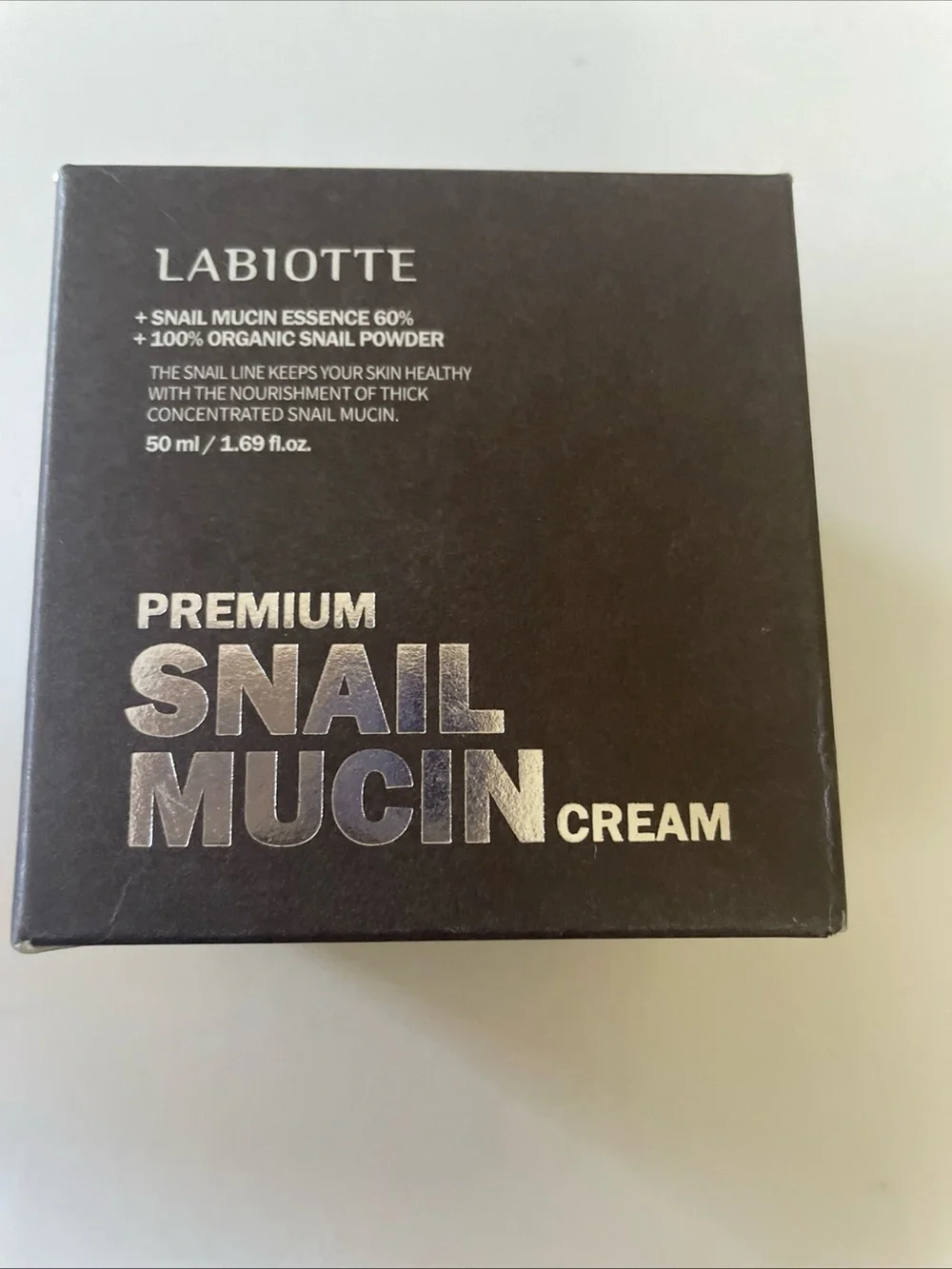 Labiotte Premium Snail Mucin Cream - Black Jar